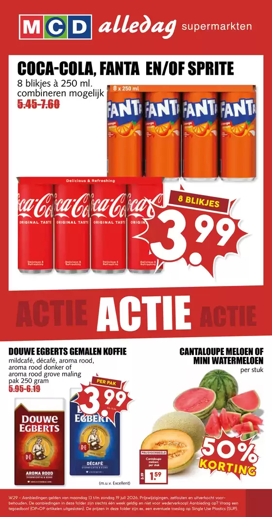 Catalogus van MCD Supermarkt | Geweldige kortingen op geselecteerde producten | 2026-07-13T00:00:00.000Z - 2026-07-19T00:00:00.000Z