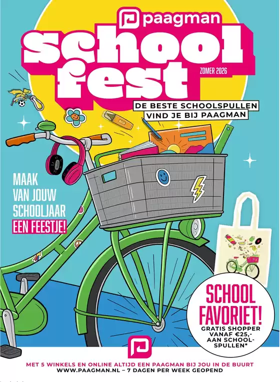 Catalogus van Paagman in Zevenhuizen (Groningen) | School Fest | 2026-07-14T00:00:00.000Z - 2026-08-27T00:00:00.000Z