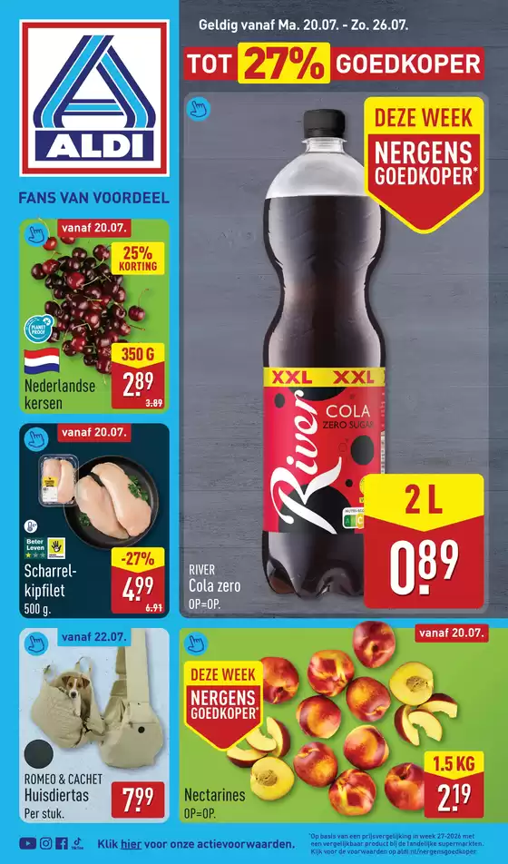 Catalogus van Aldi | Topaanbiedingen voor slimme spaarders | 2026-07-20T00:00:00.000Z - 2026-07-26T00:00:00.000Z
