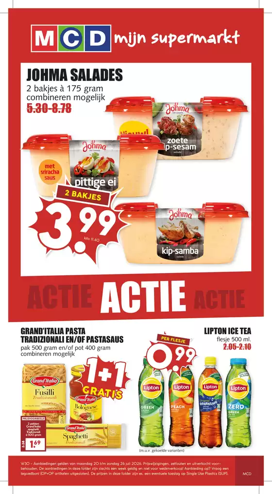 MCD Supermarkt folder | Bespaar nu met onze deals | 2026-07-20T00:00:00.000Z - 2026-07-26T00:00:00.000Z