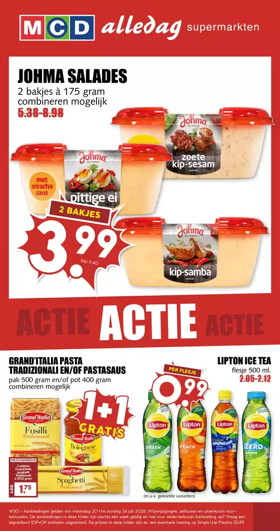 MCD Supermarkt folder | Exclusieve koopjes | 2026-07-20T00:00:00.000Z - 2026-07-26T00:00:00.000Z