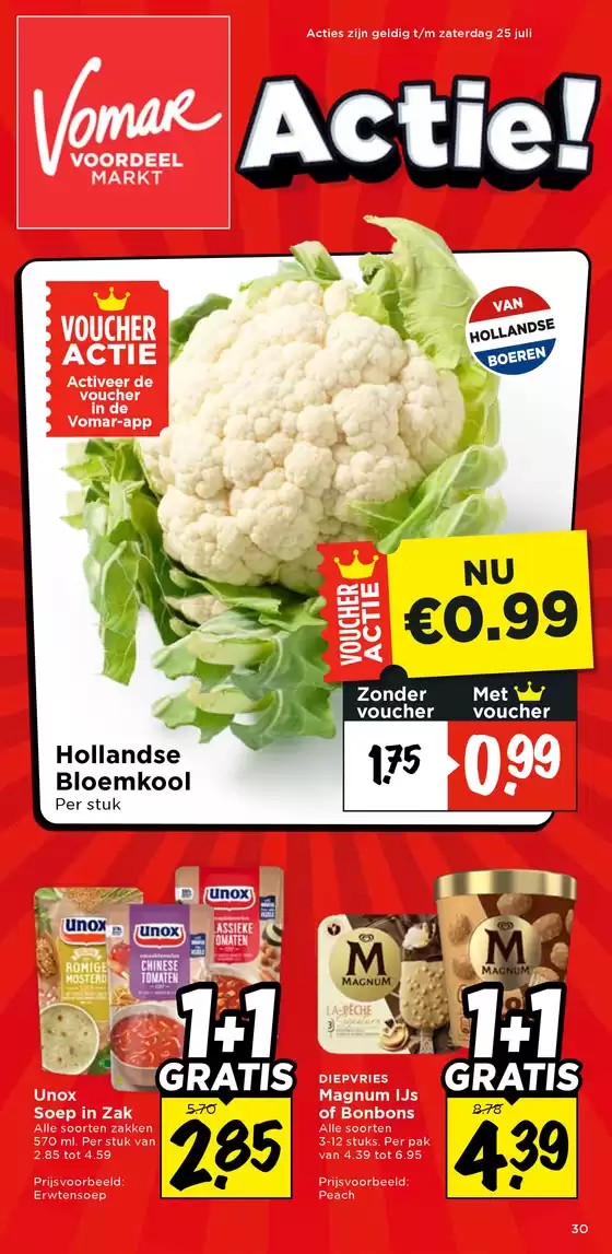 Vomar folder in Landsmeer | De beste aanbiedingen van Nederland | 2026-07-23T00:00:00.000Z - 2026-07-25T00:00:00.000Z