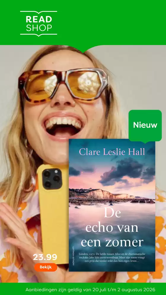Catalogus van The Read Shop in Rotterdam | Boordevol zomerse leestips | 2026-07-23T00:00:00.000Z - 2026-08-02T00:00:00.000Z