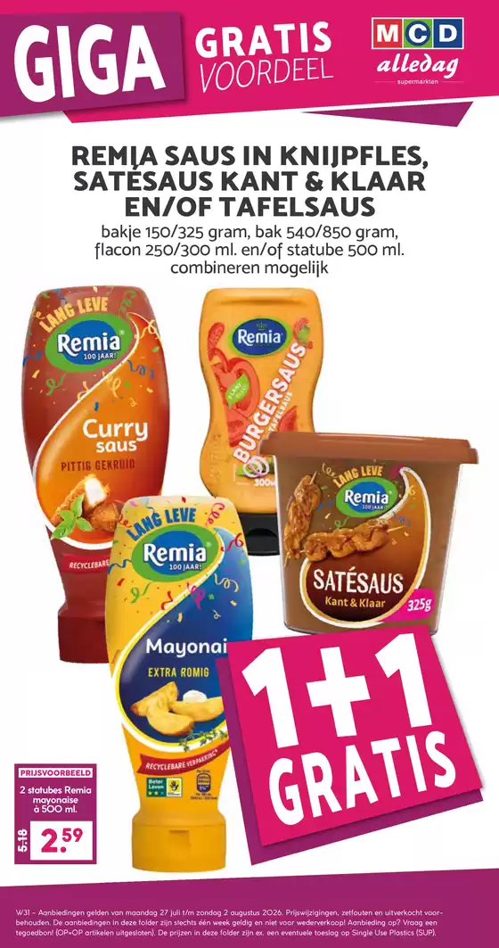 MCD Supermarkt folder | Ontdek aantrekkelijke aanbiedingen | 2026-07-27T00:00:00.000Z - 2026-08-02T00:00:00.000Z