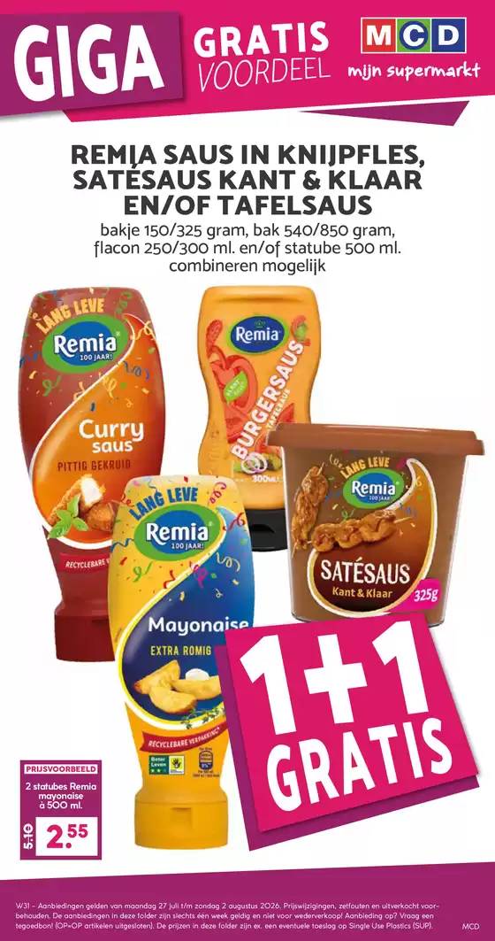 MCD Supermarkt folder | Aantrekkelijke speciale aanbiedingen voor iedereen | 2026-07-27T00:00:00.000Z - 2026-08-02T00:00:00.000Z