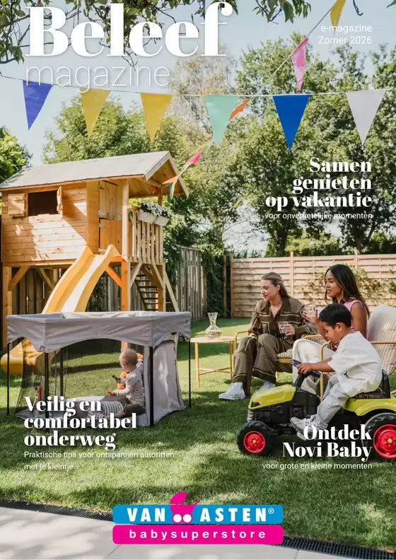 Catalogus van Van Asten BabySuperstore | Beleef Magazine | 2026-07-27T00:00:00.000Z - 2026-08-31T00:00:00.000Z