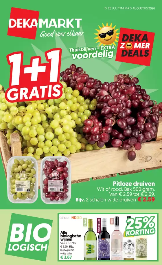 Catalogus van Dekamarkt | Actuele speciale acties | 2026-07-28T00:00:00.000Z - 2026-08-03T00:00:00.000Z