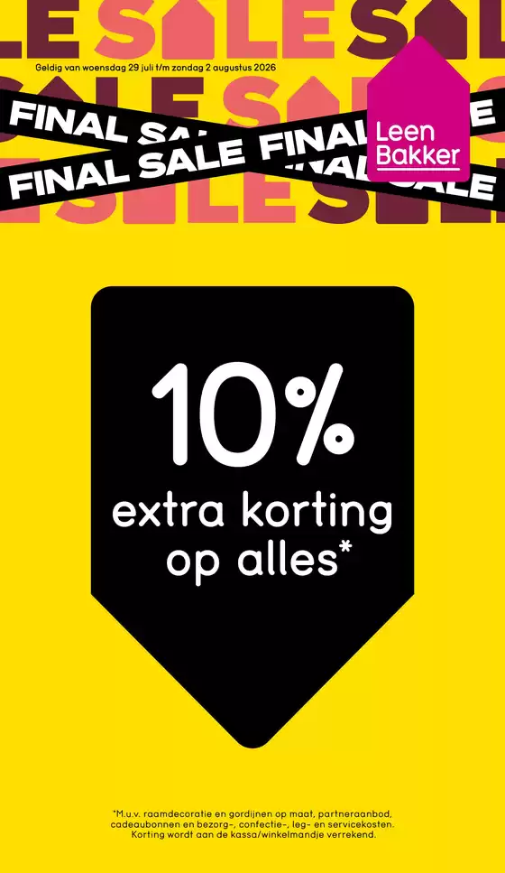 Catalogus van Leen Bakker | Actuele deals en aanbiedingen | 2026-07-29T00:00:00.000Z - 2026-08-02T00:00:00.000Z
