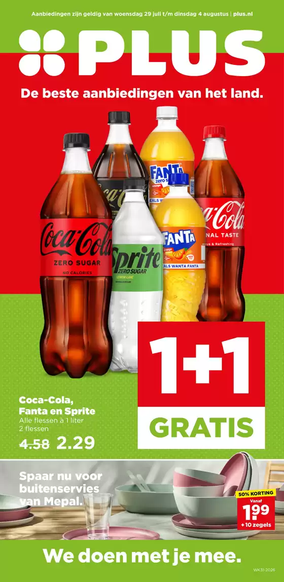 Catalogus van Plus in Olst | Kortingen en acties | 2026-07-29T00:00:00.000Z - 2026-08-04T00:00:00.000Z