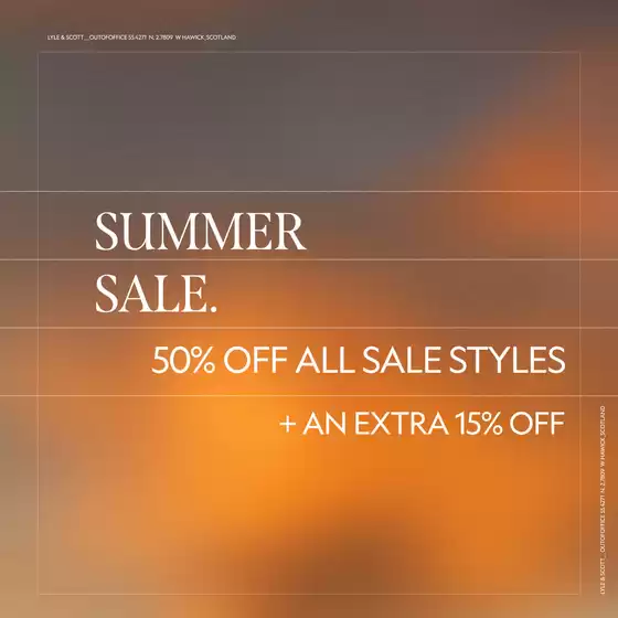 Catalogus van LYLE AND SCOTT | Lyle And Scott Promo | 2026-07-30T00:00:00.000Z - 2026-08-03T00:00:00.000Z