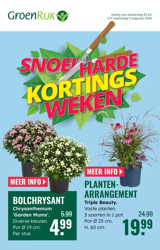 Catalogus van GroenRijk | Grote selectie aanbiedingen | 2026-07-30T00:00:00.000Z - 2026-08-05T00:00:00.000Z