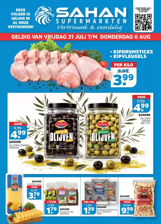 Catalogus van Sahan Supermarkten | Sahan Supermarkten folder | 2026-07-31T00:00:00.000Z - 2026-08-06T00:00:00.000Z