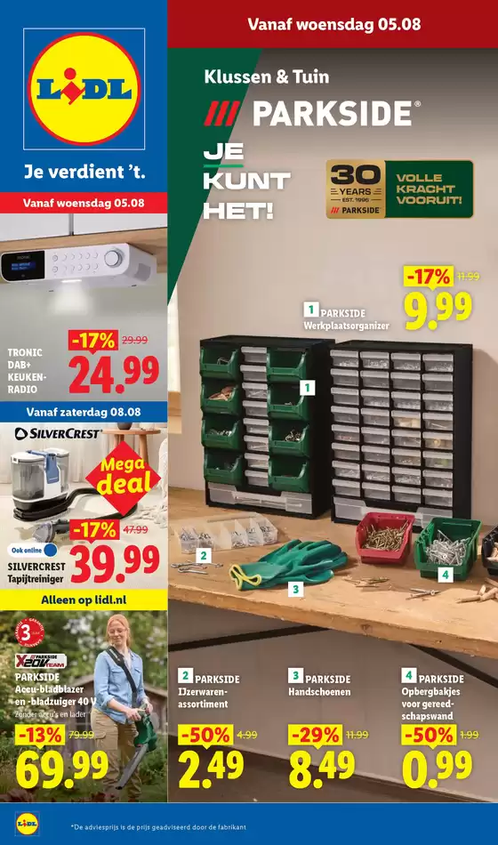 Catalogus van Lidl in Gassel | Verrassend veel non-food | 2026-08-05T00:00:00.000Z - 2026-08-11T00:00:00.000Z