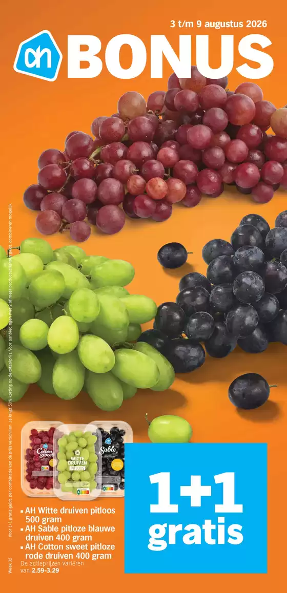 Catalogus van Albert Heijn | Aanbiedingen voor koopjesjagers | 2026-08-03T00:00:00.000Z - 2026-08-09T00:00:00.000Z
