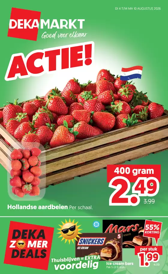 Catalogus van Dekamarkt | Onze beste koopjes | 2026-08-04T00:00:00.000Z - 2026-08-10T00:00:00.000Z