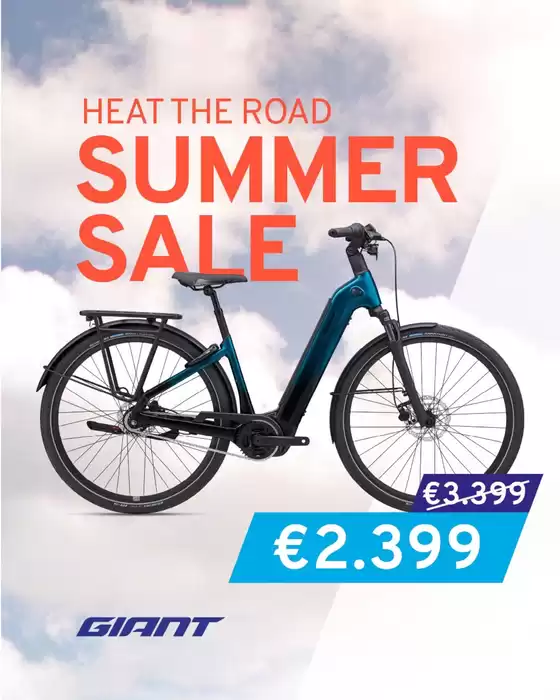 Catalogus van Giant | Heat The Road Summer Sale | 2026-08-04T00:00:00.000Z - 2026-08-18T00:00:00.000Z