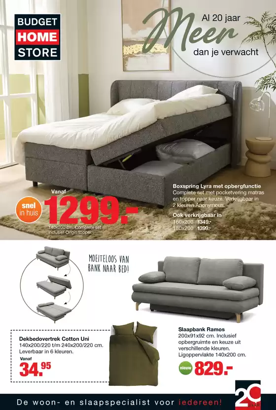 Catalogus van Budget Home Store in Rhenoy | Geweldig aanbod voor alle klanten | 2026-08-05T00:00:00.000Z - 2026-08-19T00:00:00.000Z
