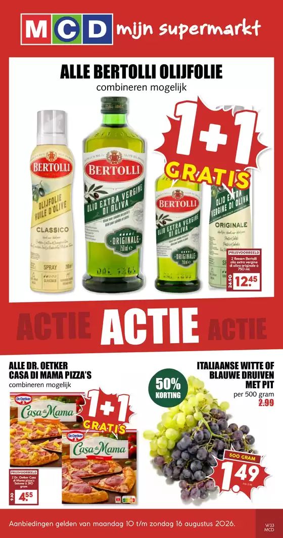 Catalogus van MCD Supermarkt | Onze beste deals voor u | 2026-08-10T00:00:00.000Z - 2026-08-16T00:00:00.000Z