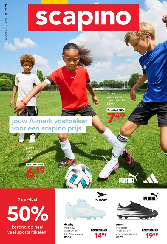 Catalogus van Scapino | Ontdek aantrekkelijke aanbiedingen | 2026-08-10T00:00:00.000Z - 2026-08-23T00:00:00.000Z