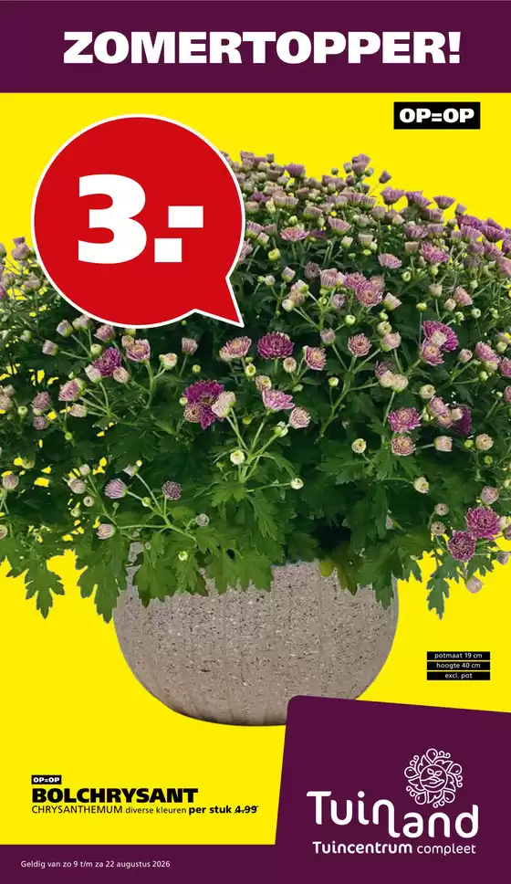 Catalogus van Tuinland in Valthermond | Tuinland folder | 2026-08-08T00:00:00.000Z - 2026-08-22T00:00:00.000Z