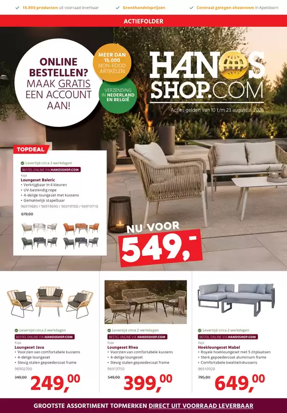HANOS folder | HANOS SHOP folder 17 | 2026-08-10T00:00:00.000Z - 2026-08-23T00:00:00.000Z