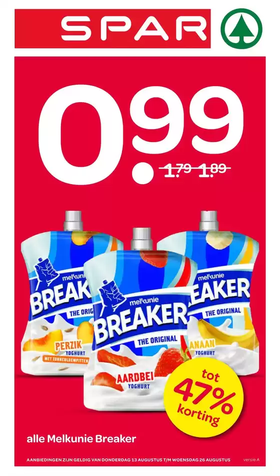 Spar folder in Hengelo | Spar folder | 2026-08-13T00:00:00.000Z - 2026-08-26T00:00:00.000Z