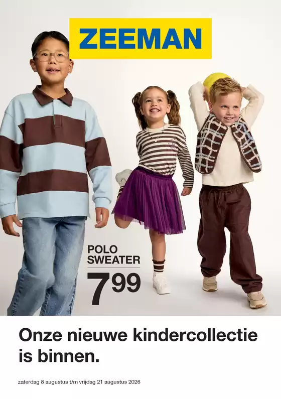 Catalogus van Zeeman in Zuidhorn | Zeeman Verkoop | 2026-08-08T00:00:00.000Z - 2026-08-21T00:00:00.000Z