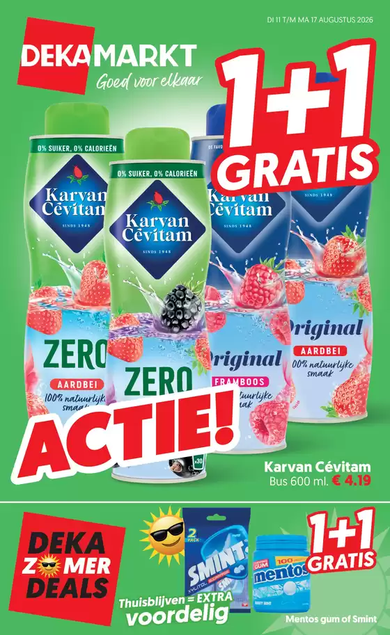 Dekamarkt folder | Speciale aanbiedingen voor u | 2026-08-11T00:00:00.000Z - 2026-08-17T00:00:00.000Z