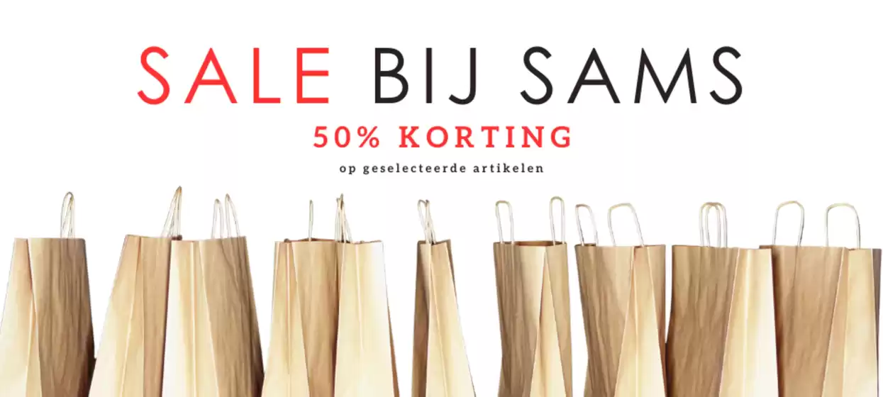 Catalogus van SAMS in Utrecht | Sale Bij Sams | 2026-08-12T00:00:00.000Z - 2026-08-26T00:00:00.000Z