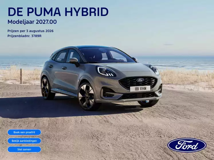 Catalogus van Ford in Den Haag | PL ford new puma 2026 | 2026-08-12T00:00:00.000Z - 2026-08-26T00:00:00.000Z