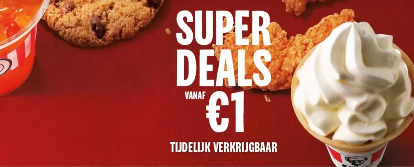 Catalogus van KFC in Beek (Limburg) | Kfc Verkoop | 2026-08-12T00:00:00.000Z - 2026-08-26T00:00:00.000Z