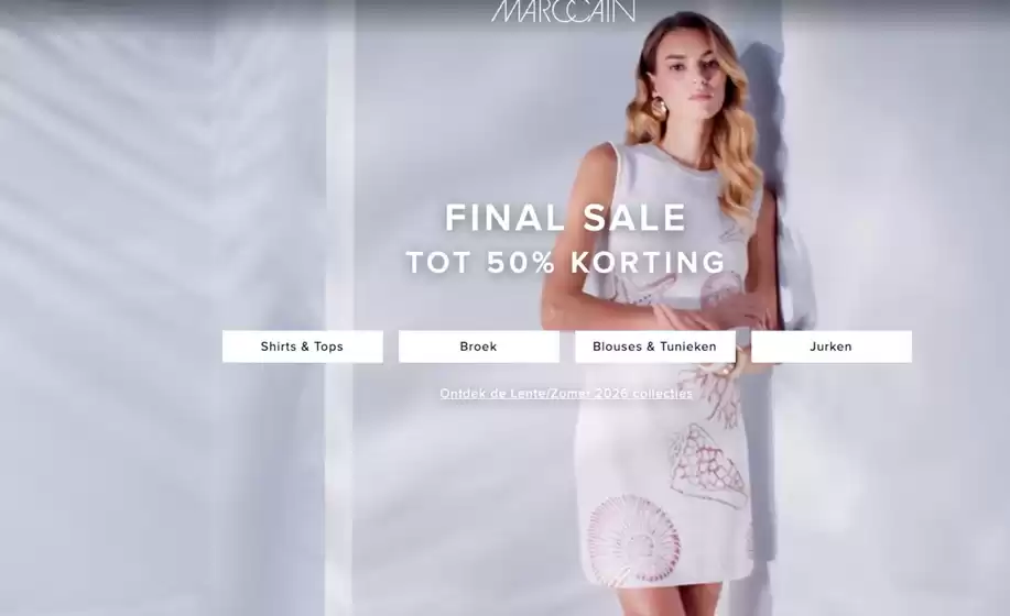 Catalogus van Marc Cain | Marc Cain Verkoop | 2026-08-13T00:00:00.000Z - 2026-08-27T00:00:00.000Z