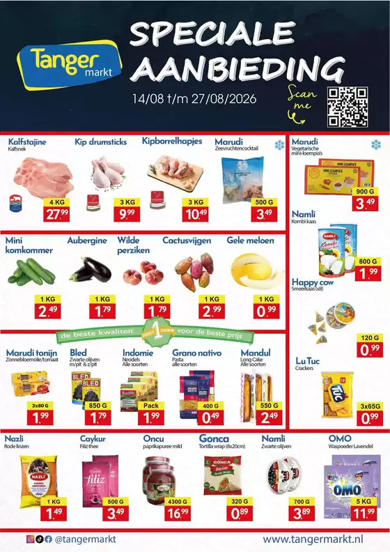 Catalogus van Tanger Markt | Tanger Markt folder | 2026-08-14T00:00:00.000Z - 2026-08-27T00:00:00.000Z