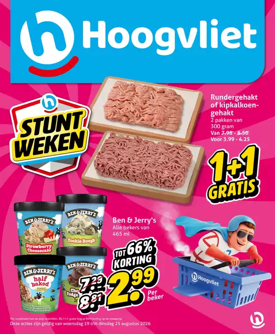 Catalogus van Hoogvliet in Alkmaar | Geweldig aanbod voor koopjesjagers | 2026-08-19T00:00:00.000Z - 2026-08-25T00:00:00.000Z