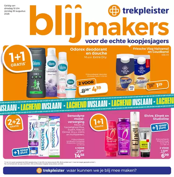Catalogus van Trekpleister in Ulicoten | Onze beste deals voor u | 2026-08-18T00:00:00.000Z - 2026-08-30T00:00:00.000Z