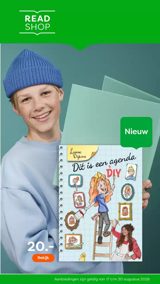 Catalogus van The Read Shop | Boordevol zomerse leestips | 2026-08-17T00:00:00.000Z - 2026-08-30T00:00:00.000Z