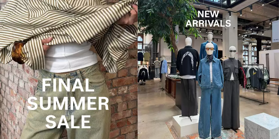 Catalogus van We Are Labels in Ressen | Final Summer Sale | 2026-08-17T00:00:00.000Z - 2026-08-31T00:00:00.000Z
