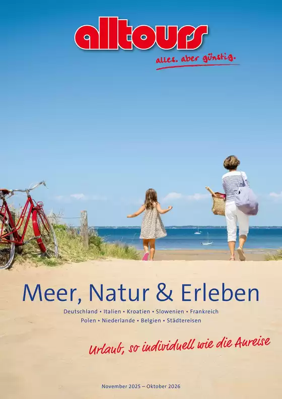 Catalogus van Alltours | Meer, Natur & Erleben | 2026-08-17T00:00:00.000Z - 2026-10-31T00:00:00.000Z