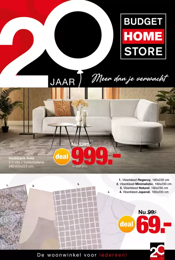 Catalogus van Budget Home Store | Actuele deals en aanbiedingen | 2026-08-18T00:00:00.000Z - 2026-09-01T00:00:00.000Z