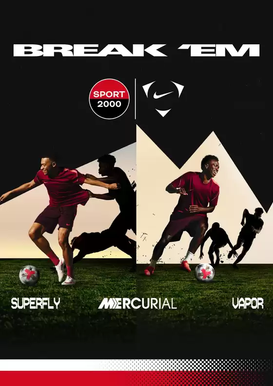 Catalogus van Sport 2000 in Lies | Sport 2000 Nike Voetbalschoenen Aug 2026 | 2026-08-10T00:00:00.000Z - 2026-08-31T00:00:00.000Z