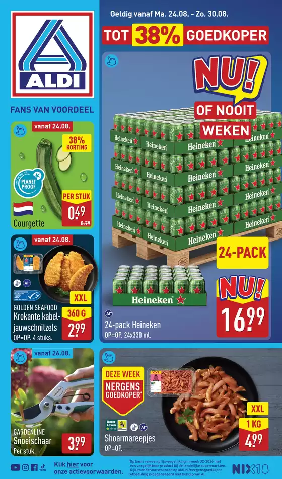 Catalogus van Aldi | Topaanbiedingen voor slimme spaarders | 2026-08-24T00:00:00.000Z - 2026-08-30T00:00:00.000Z