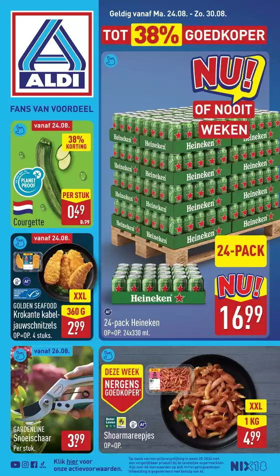Catalogus van Aldi | Geweldig aanbod voor alle klanten | 2026-08-24T00:00:00.000Z - 2026-08-30T00:00:00.000Z