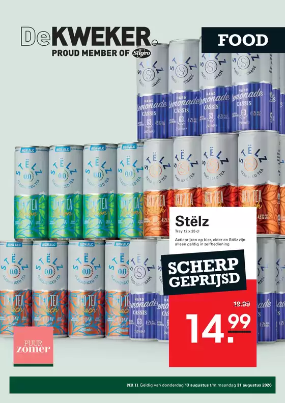 Catalogus van De Kweker in Breda | De Kweker Food | 2026-08-20T00:00:00.000Z - 2026-08-31T00:00:00.000Z