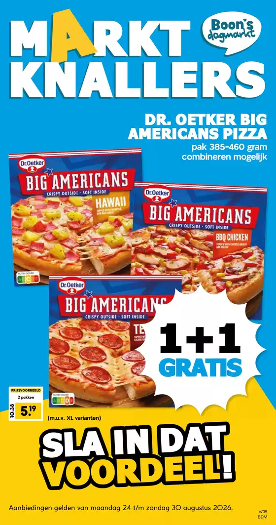 Catalogus van Boon's Markt | Grote selectie aanbiedingen | 2026-08-24T00:00:00.000Z - 2026-08-30T00:00:00.000Z