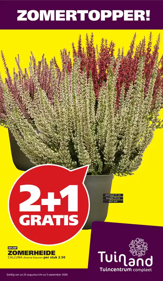 Catalogus van Tuinland | Tuinland folder | 2026-08-22T00:00:00.000Z - 2026-09-05T00:00:00.000Z