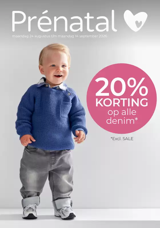 Catalogus van Prenatal | Nieuwe aanbiedingen om te ontdekken | 2026-08-24T00:00:00.000Z - 2026-09-14T00:00:00.000Z