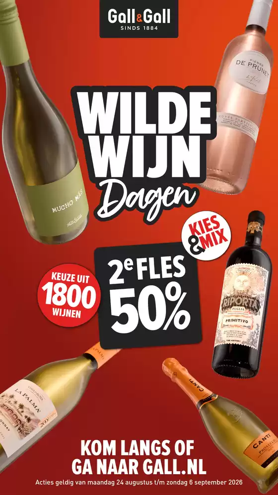 Gall & Gall folder in 's-Gravenpolder | Exclusieve deals voor onze klanten | 2026-08-24T00:00:00.000Z - 2026-09-06T00:00:00.000Z