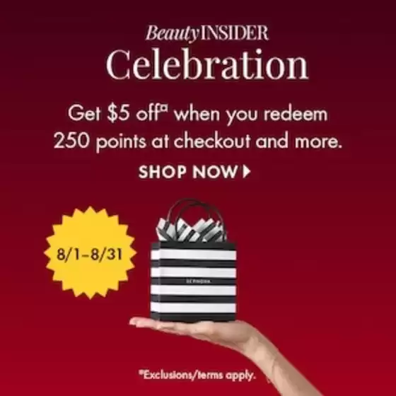 Catalogus van Sephora | Sephora Promo | 2026-08-25T00:00:00.000Z - 2026-08-31T00:00:00.000Z