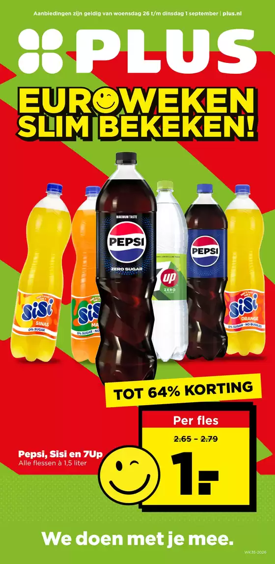 Catalogus van Plus | Geweldige kortingen op geselecteerde producten | 2026-08-26T00:00:00.000Z - 2026-09-01T00:00:00.000Z