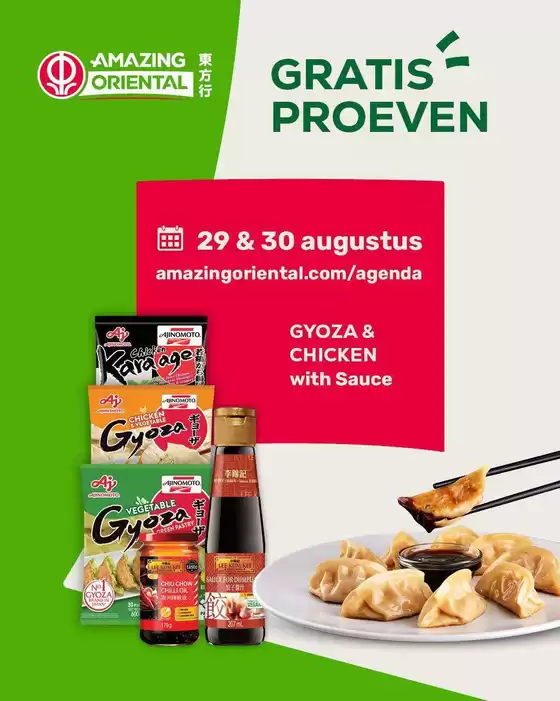 Catalogus van Amazing Oriental in Zwammerdam | Grote selectie aanbiedingen | 2026-08-29T00:00:00.000Z - 2026-08-30T00:00:00.000Z